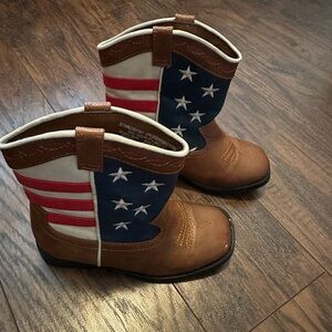 Wonder Nation Kids' Starry Striped Boots